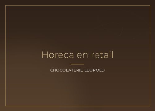 Chocolade voor horeca en winkels
