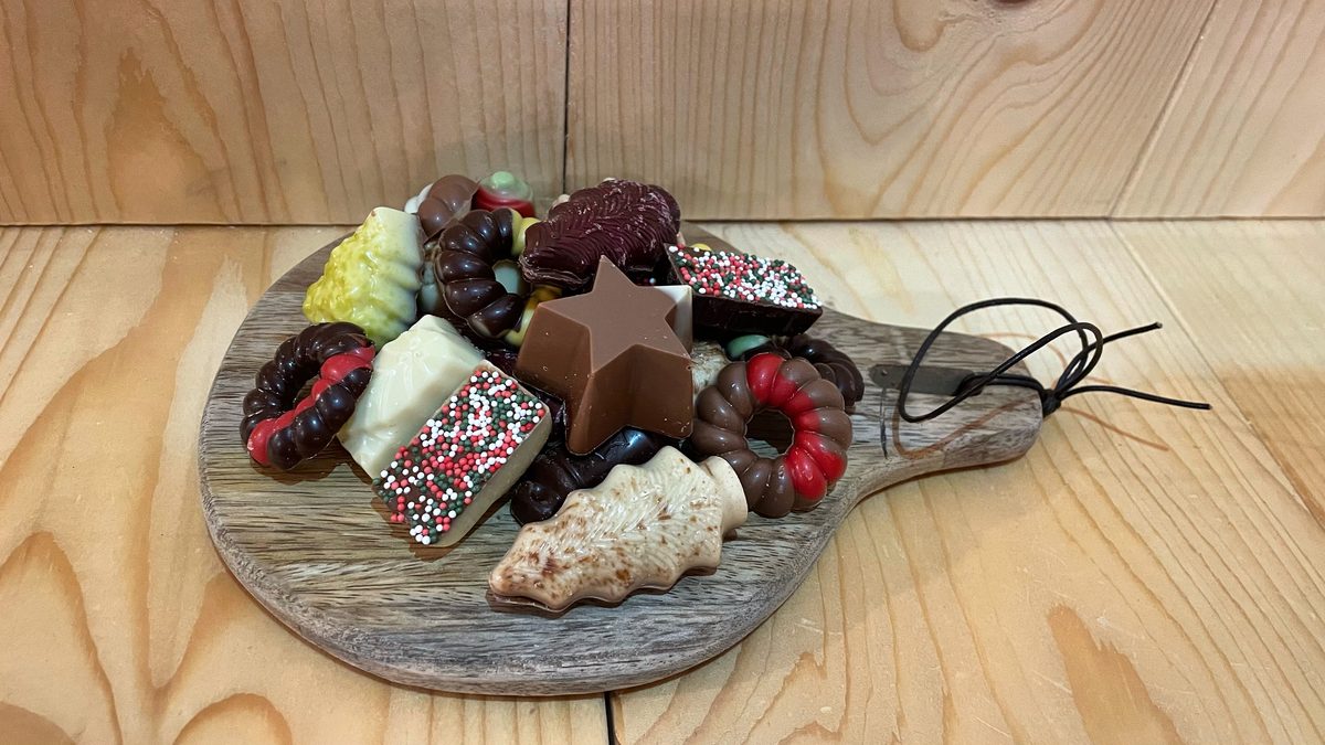 Kerstchocolade van Leopold