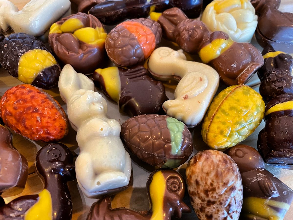 Paaschocolade van Leopold